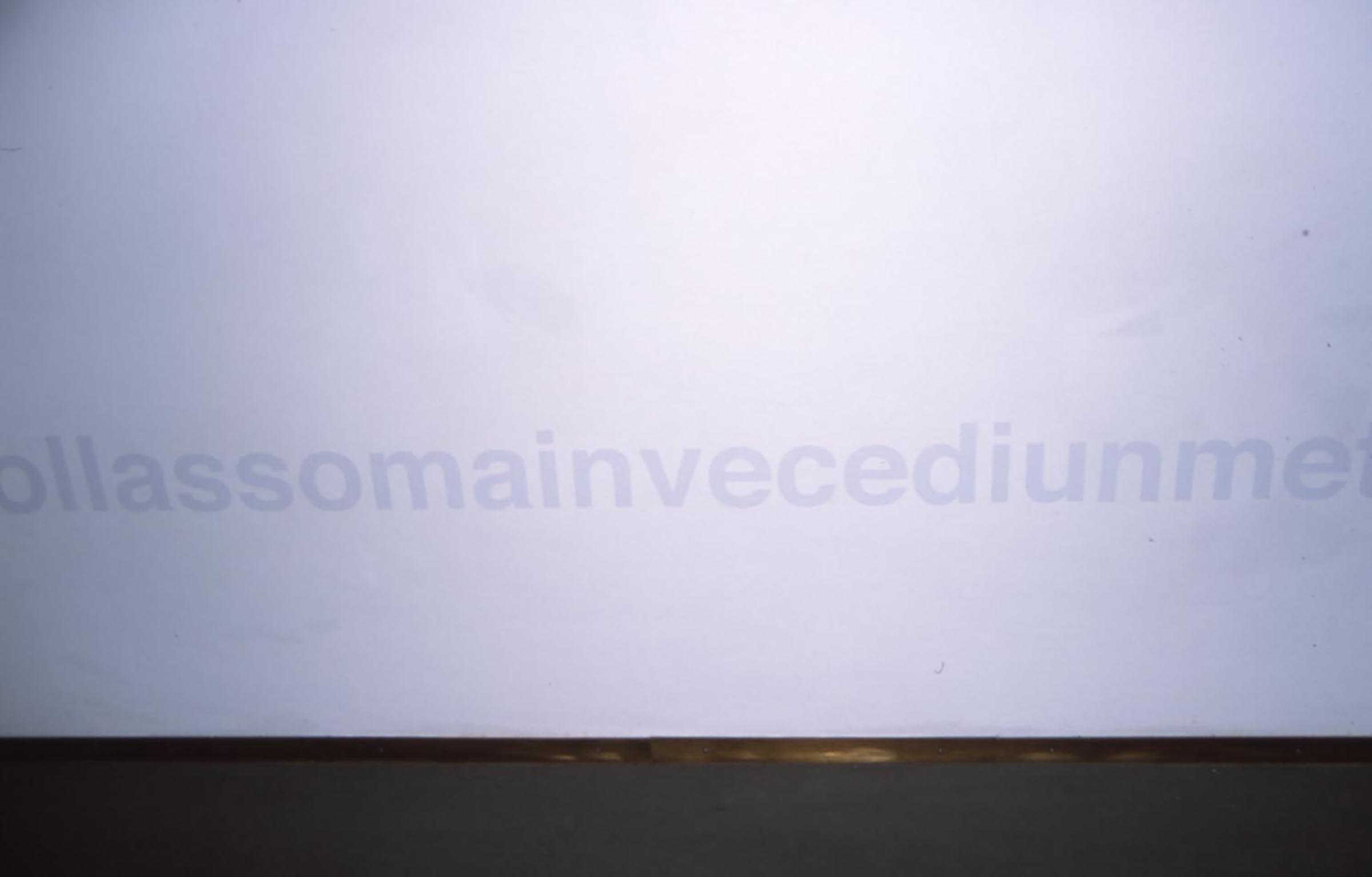 Liam Gillick, Lamp Factory, 2003 (detail)